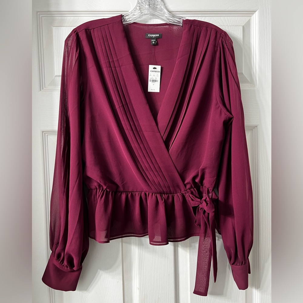 Express peplum blouse